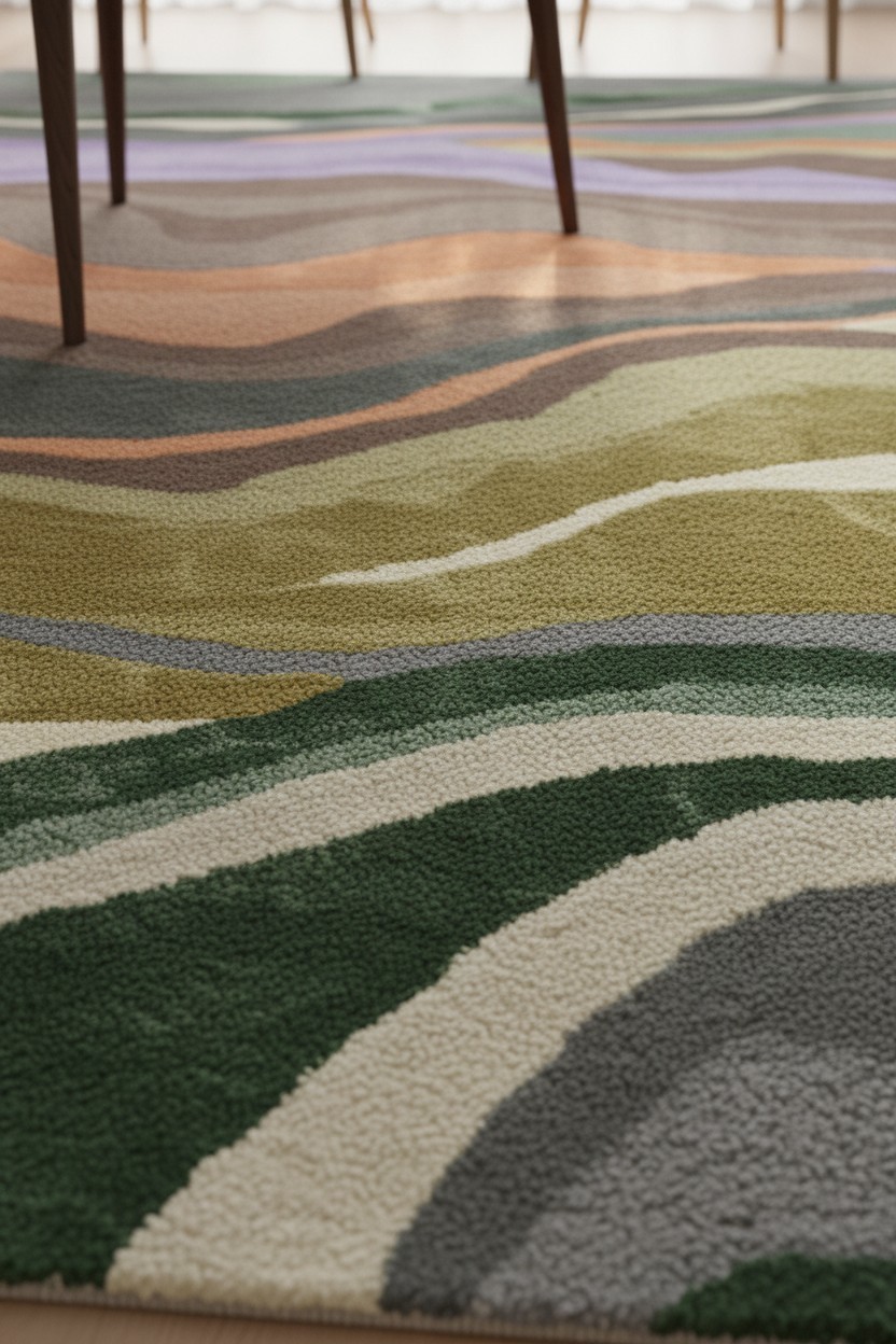 Plush Horizon Hand-Tufted Wool Blend Rug 2