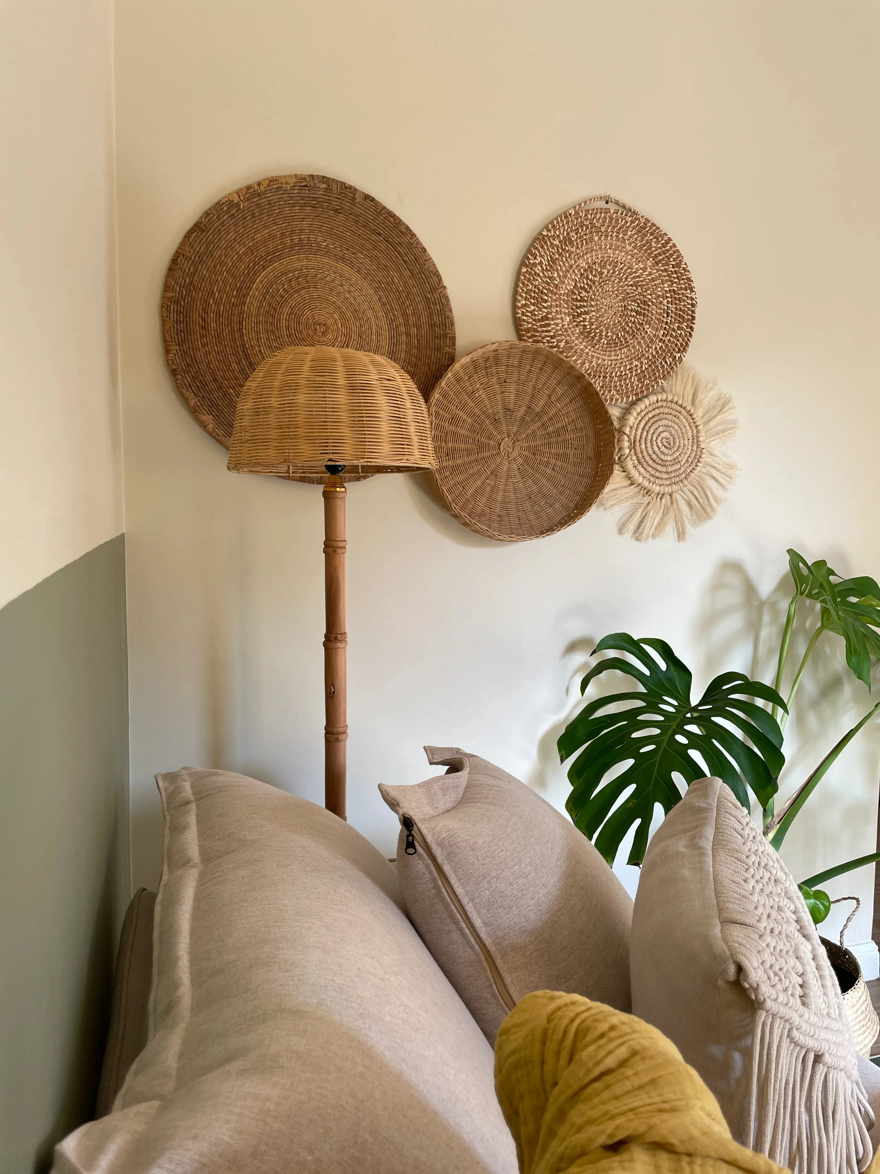 Boho floor lamp 2