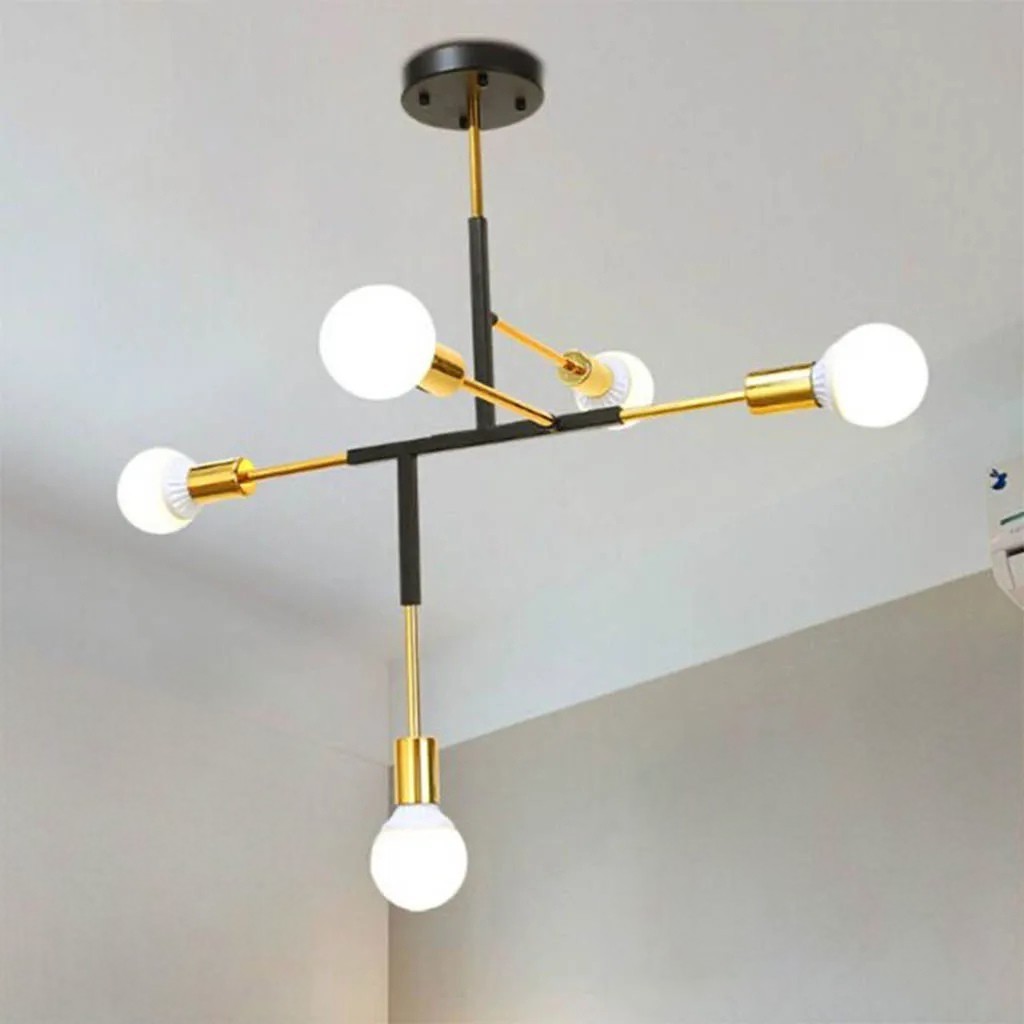 Ceiling Lamp-Black & Gold YL235 0