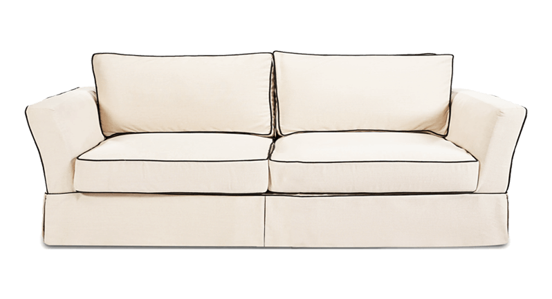 Gaia 3 Seater (240 cm) Slip Cover Sofa 0
