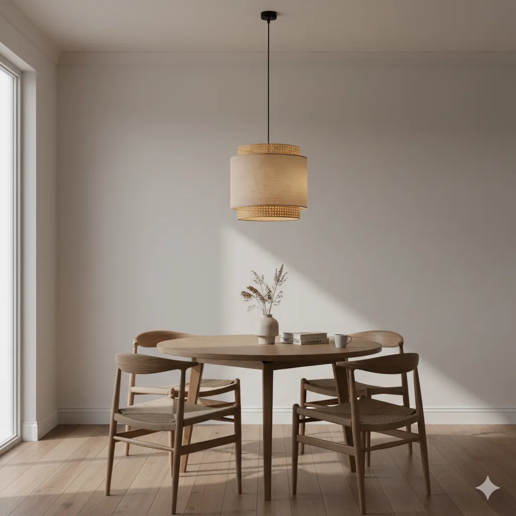 Lillian Pendant - Beige & Black - MMPYL1015 1