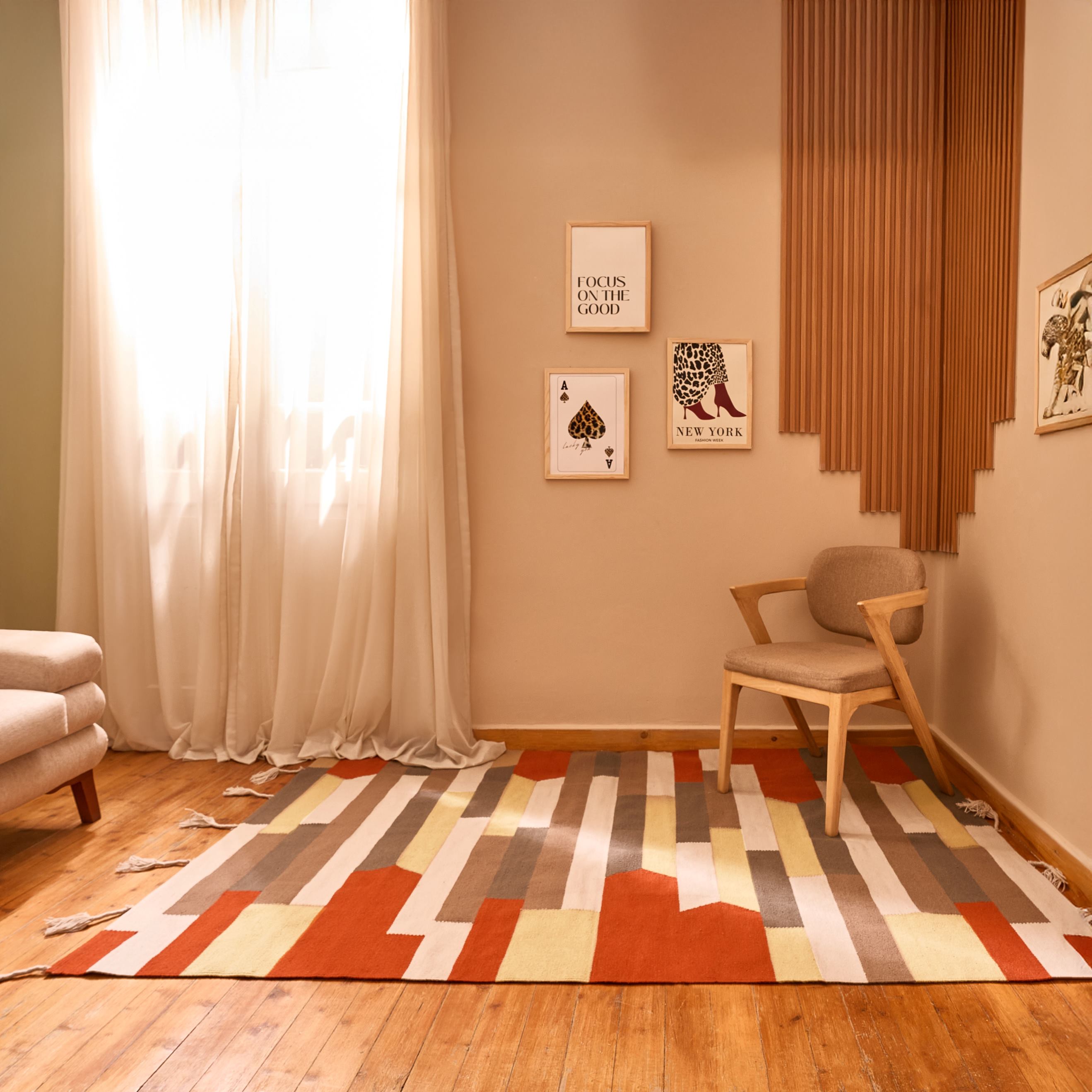 Pearls Kilim Carpet 1