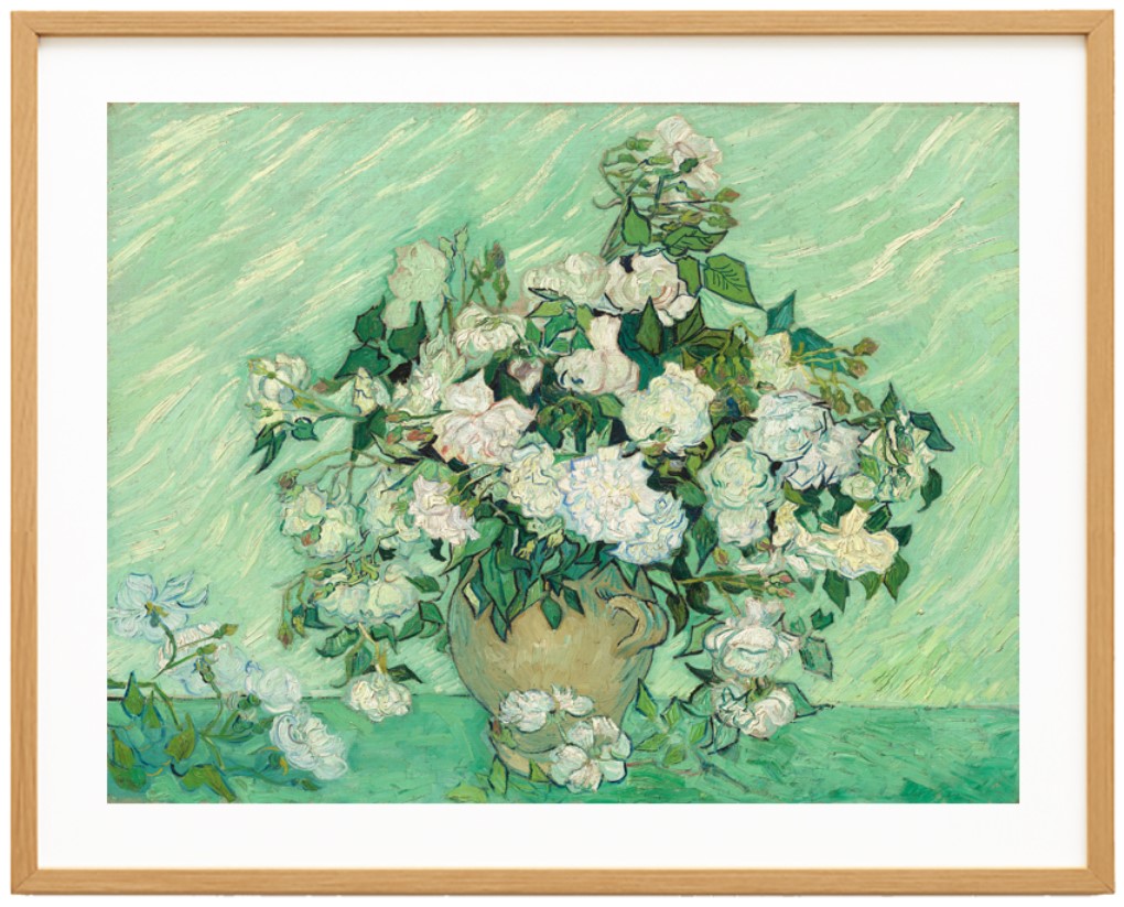 Curated - Flower 1 Roses 1890 Vincent van Gogh 0