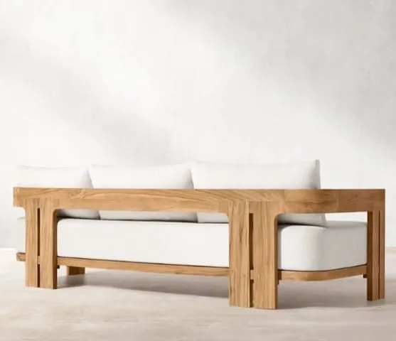 Oxford Swedish Wood Outdoor Sofa 2