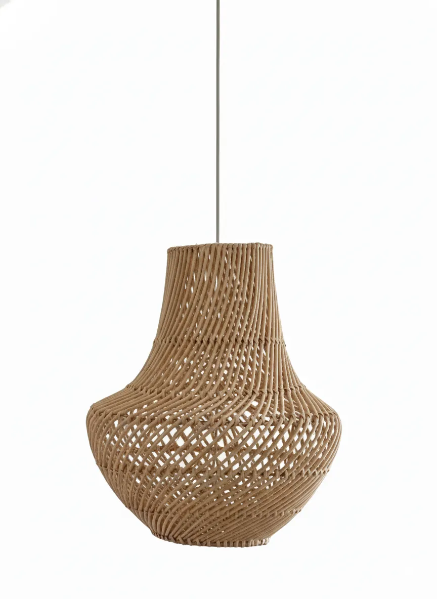 Robyn Modern Ceiling Lamp Bamboo YLM041 0