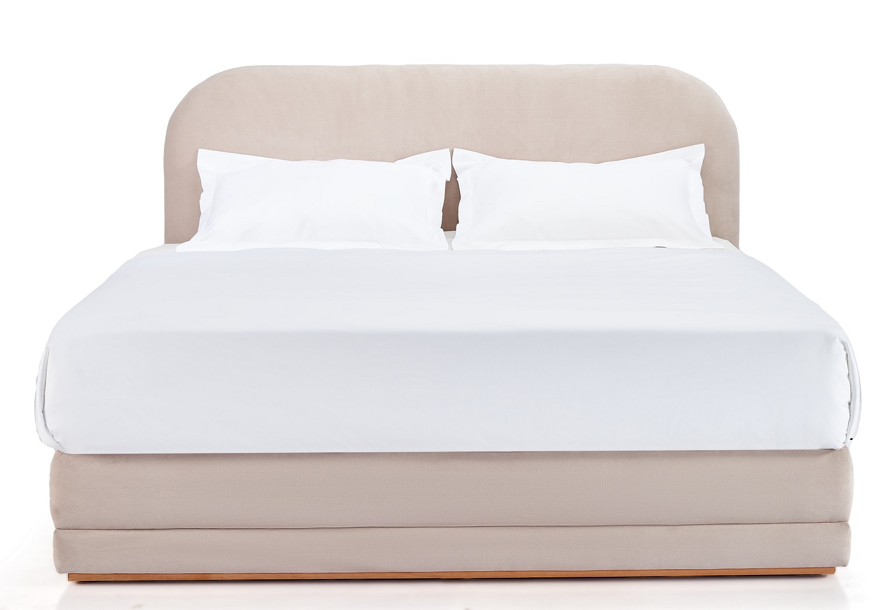 Connie Low Back Upholstered Bed 0