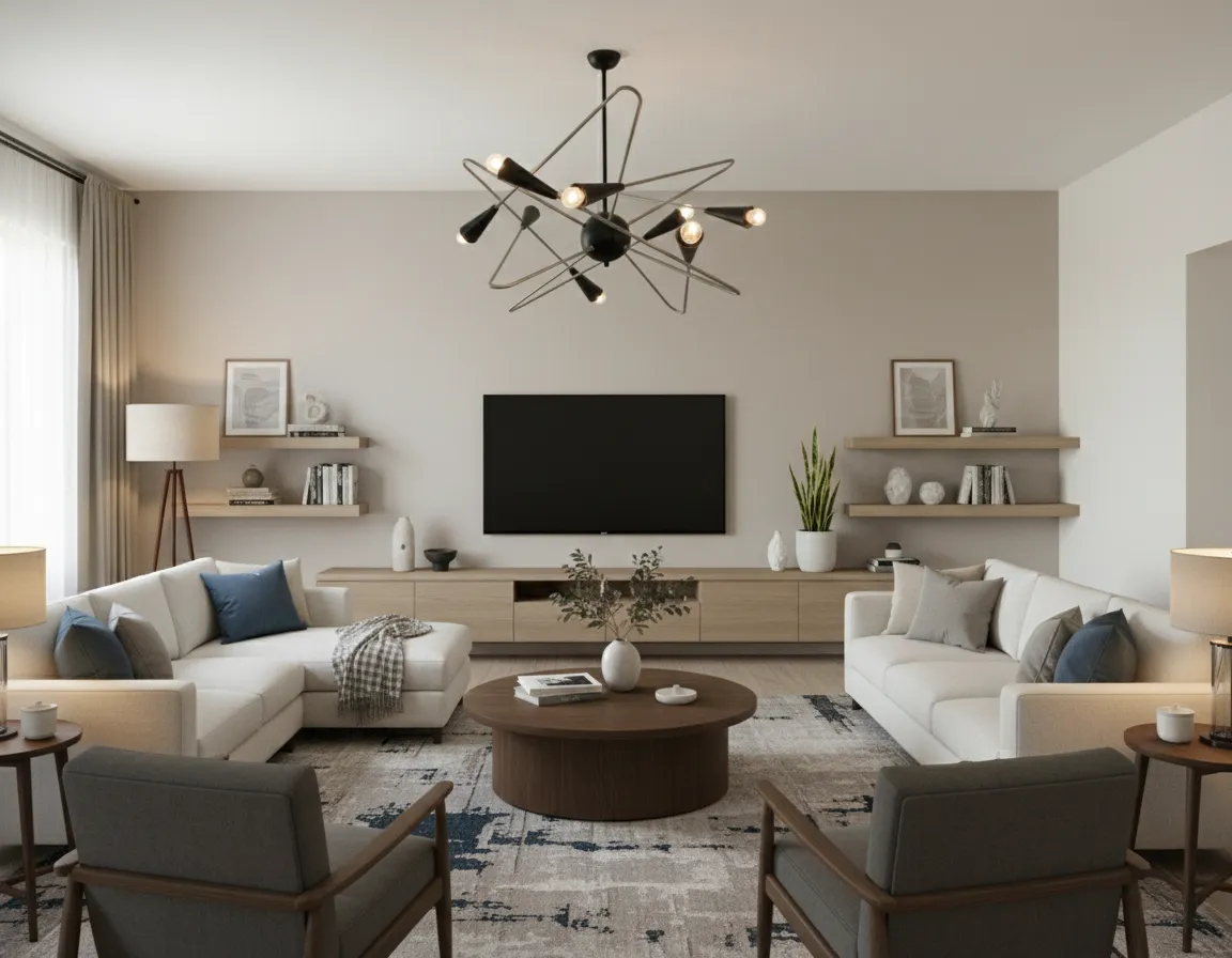 Spiral Cones Chandelier 1