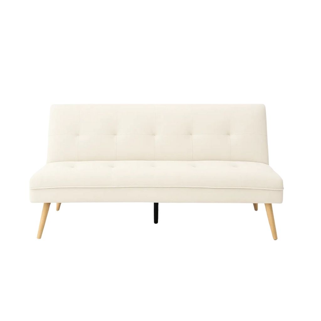 Mada Sofa With Chrome Wooden Legs & High Density Foam 0