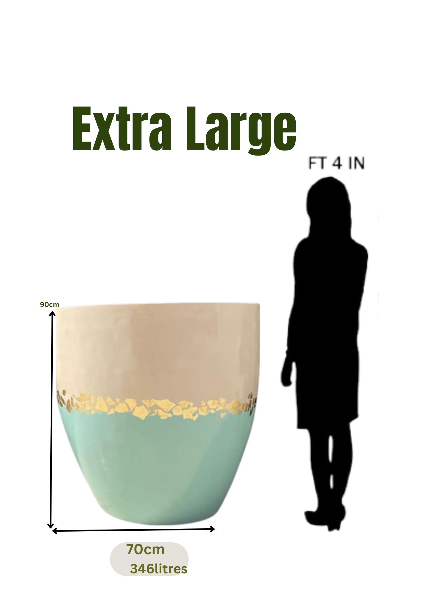 Gold Fiber Glass Blue Collection 1