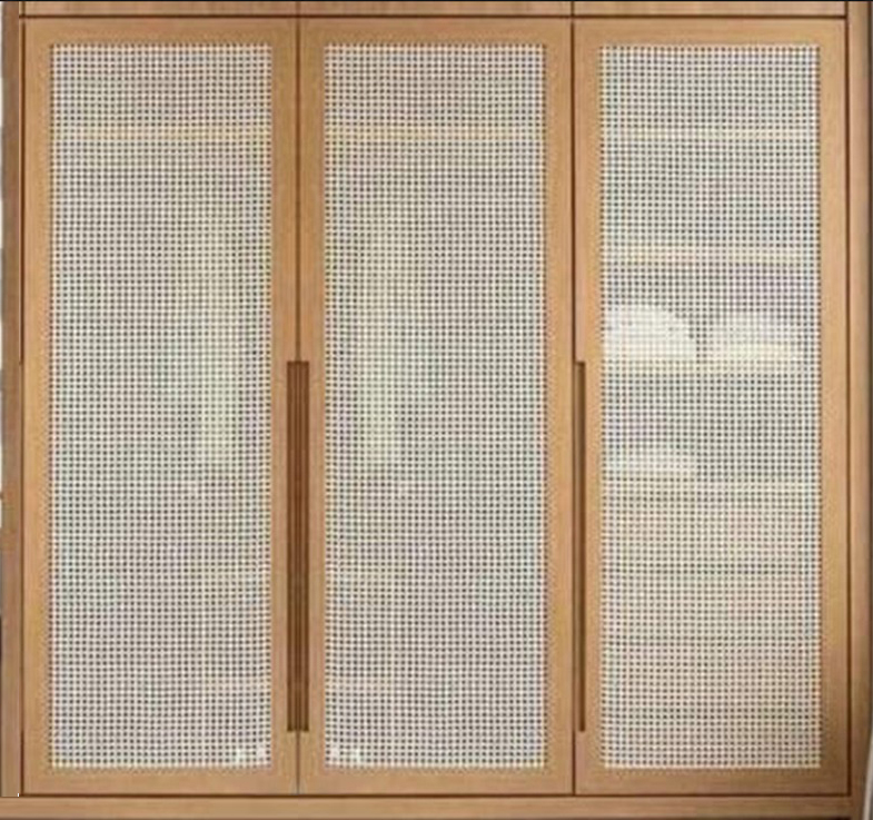 Cane Paneled Wardrobe 0