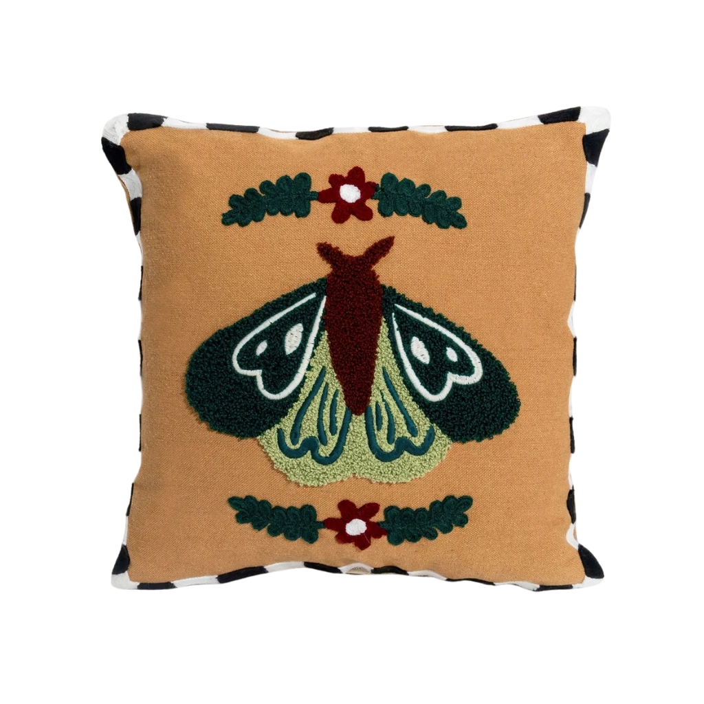 Wings of Change Cushion – Tufted Butterfly 0