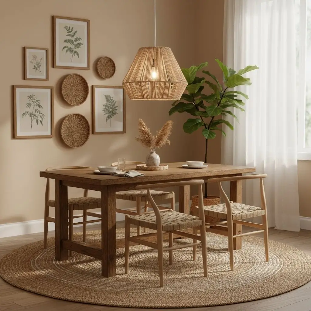 Boho ceiling lamp ARK-C012 1