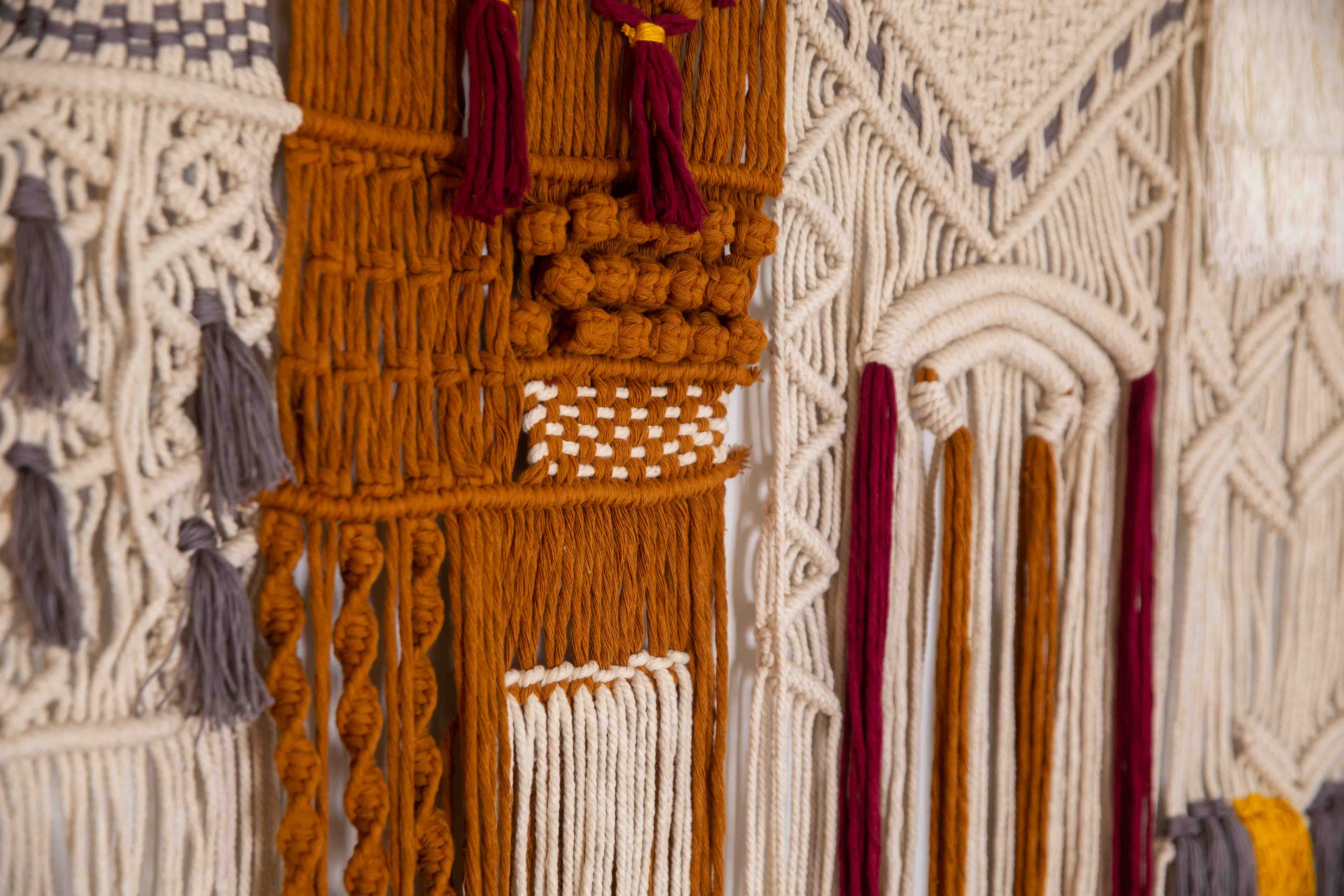 Woven Colorful Wall Hanging 2