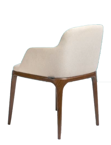 Carpenter Chair With Oak Wood Frame 3