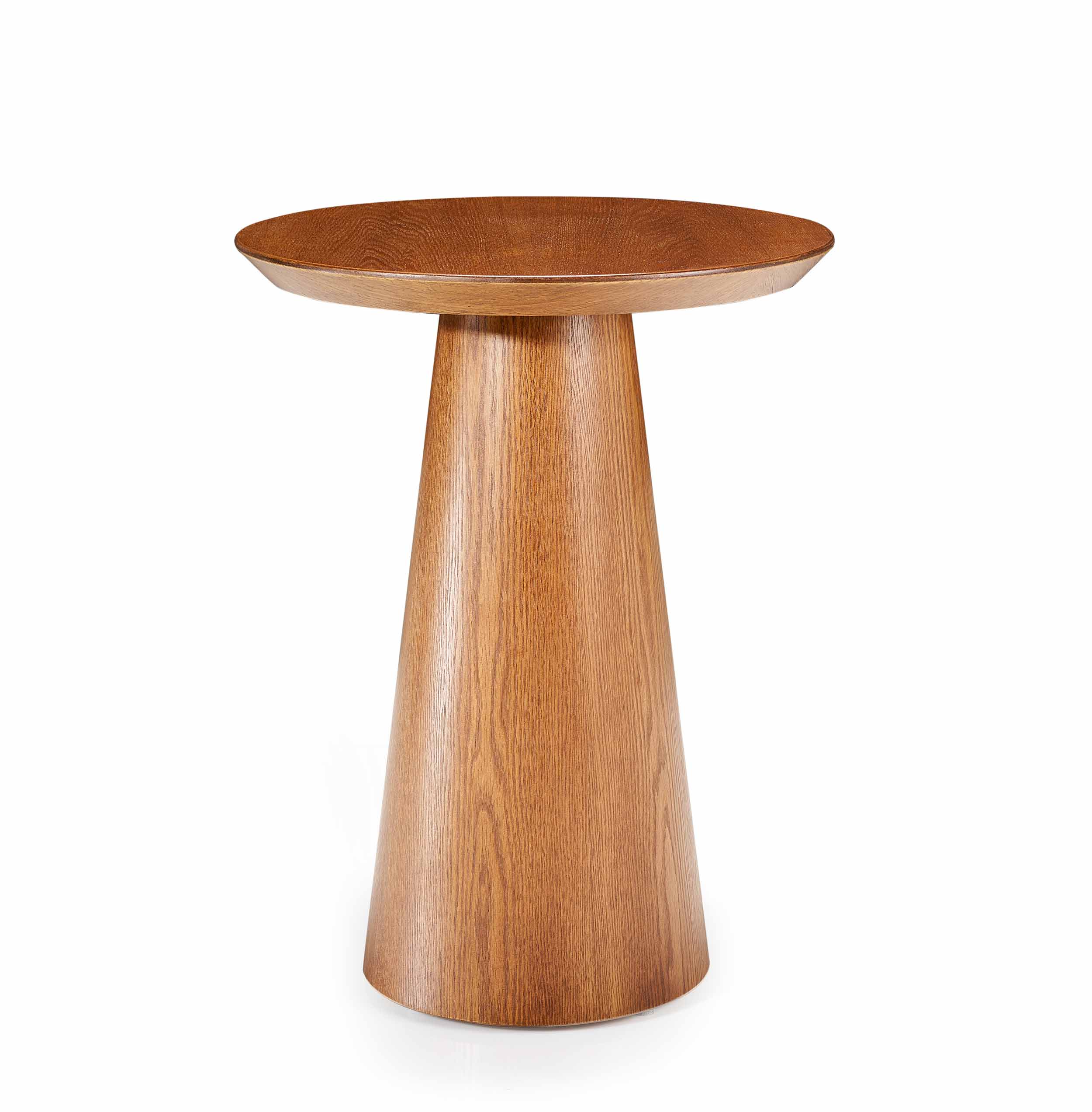 Dulles 2 Piece Set Side Table - Premium Wood - Round Top 1