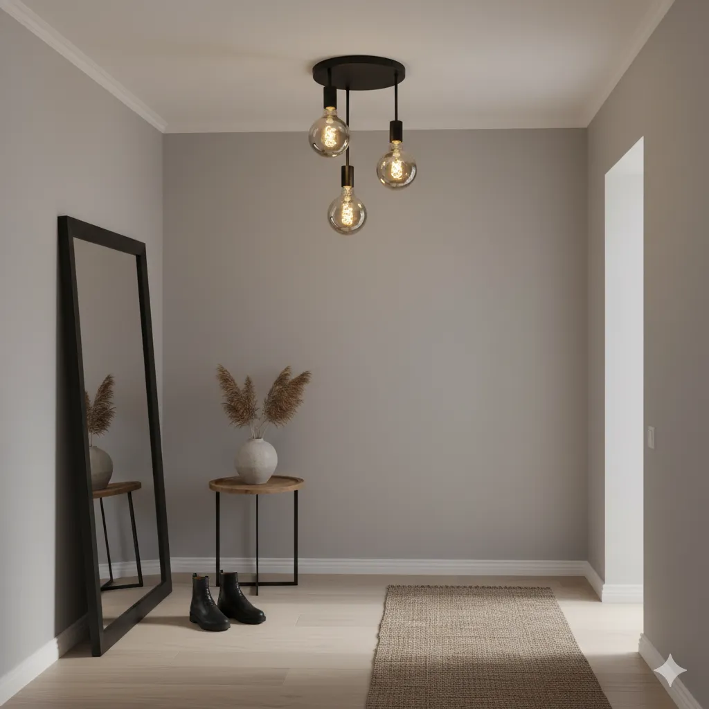 Victoria Ceiling Lamp - Black - YL204 1