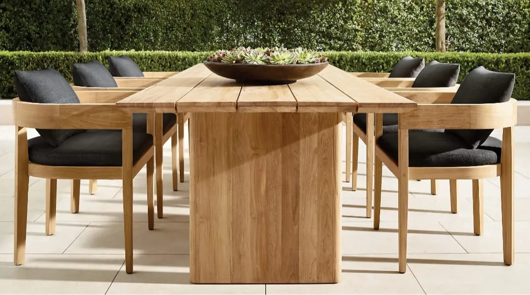 Curve Dining Chair - Swedish Wood - Waterproof Fabric 3