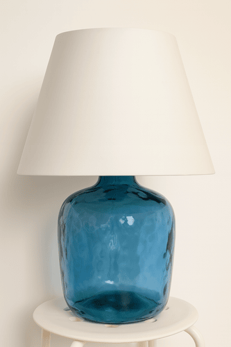 Carafe Table Lamp - Recycled Glass 3