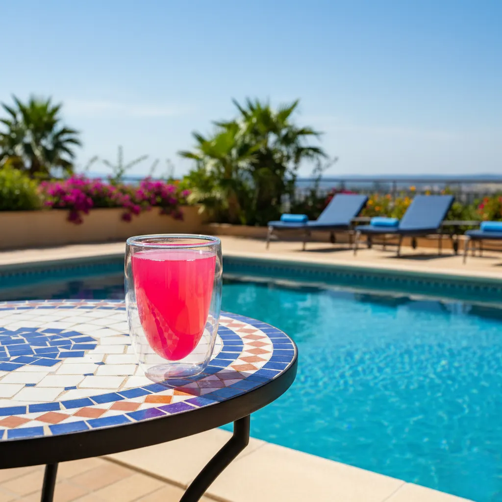 Breeze Double Glass Cup 1