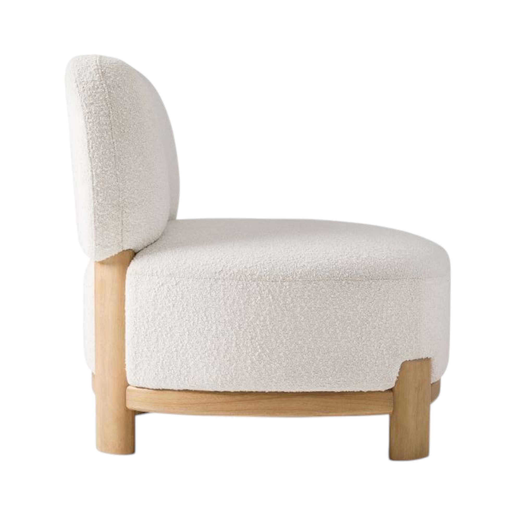 Rogov Chair-Hippo229 With Natural Wood Base 3