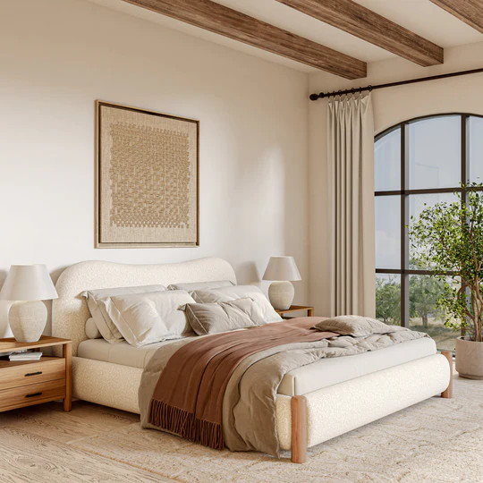 Noko Beech Wood Bed 2