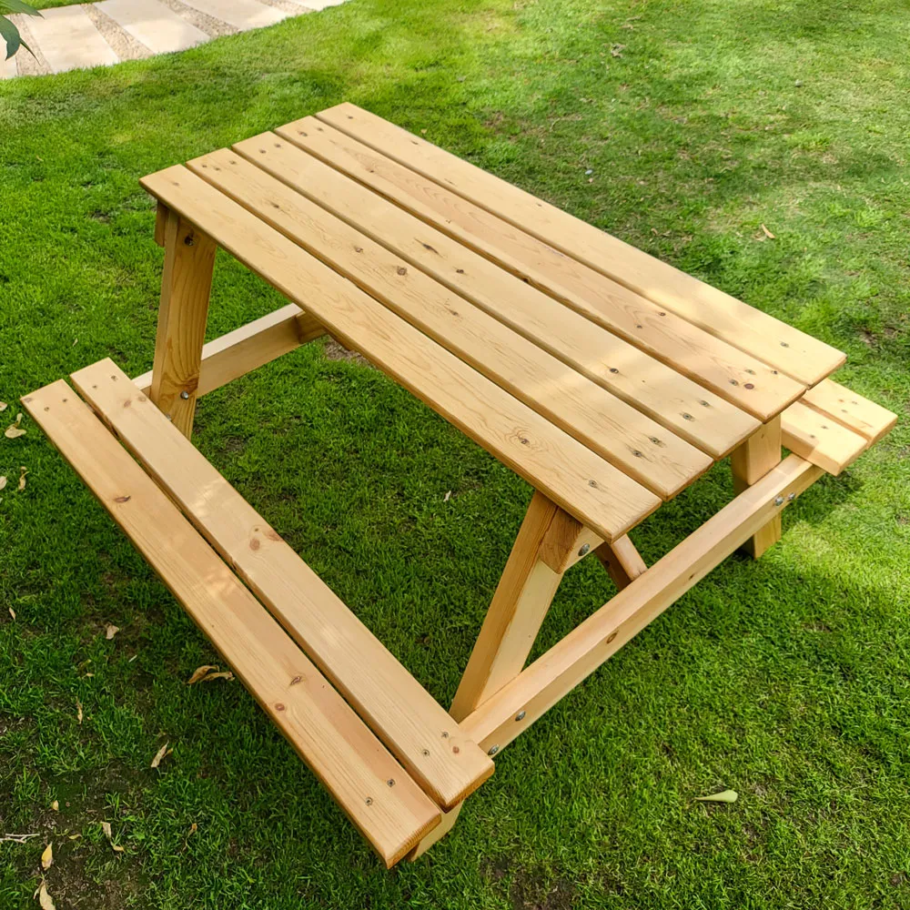 Kids Picnic Table With Table & Two Seats 1