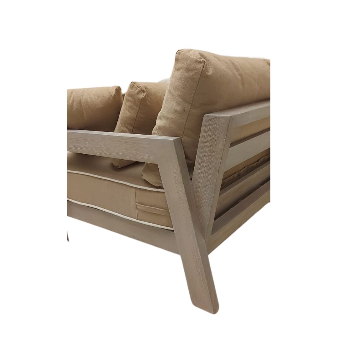 Daybed Sofa I In Pine Wood With Plush Upholstery 3
