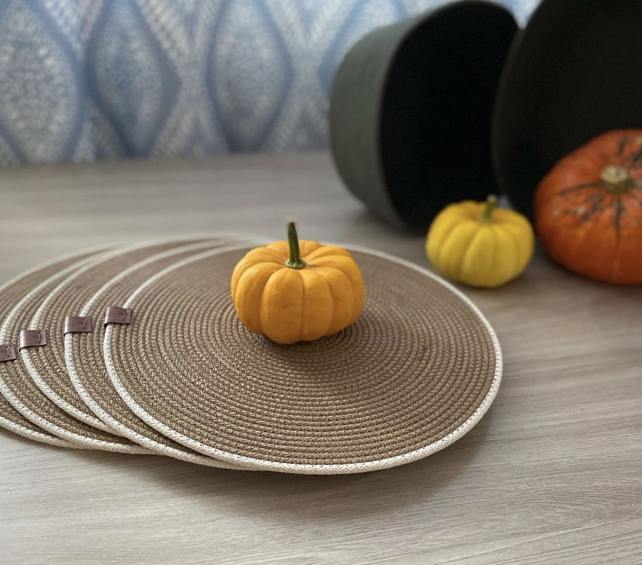 Woven Cotton Placemat 35cm 0