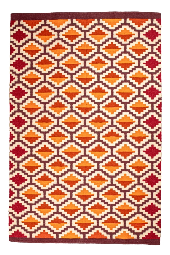 Wara - Handmade Wool Kilim Rug 0