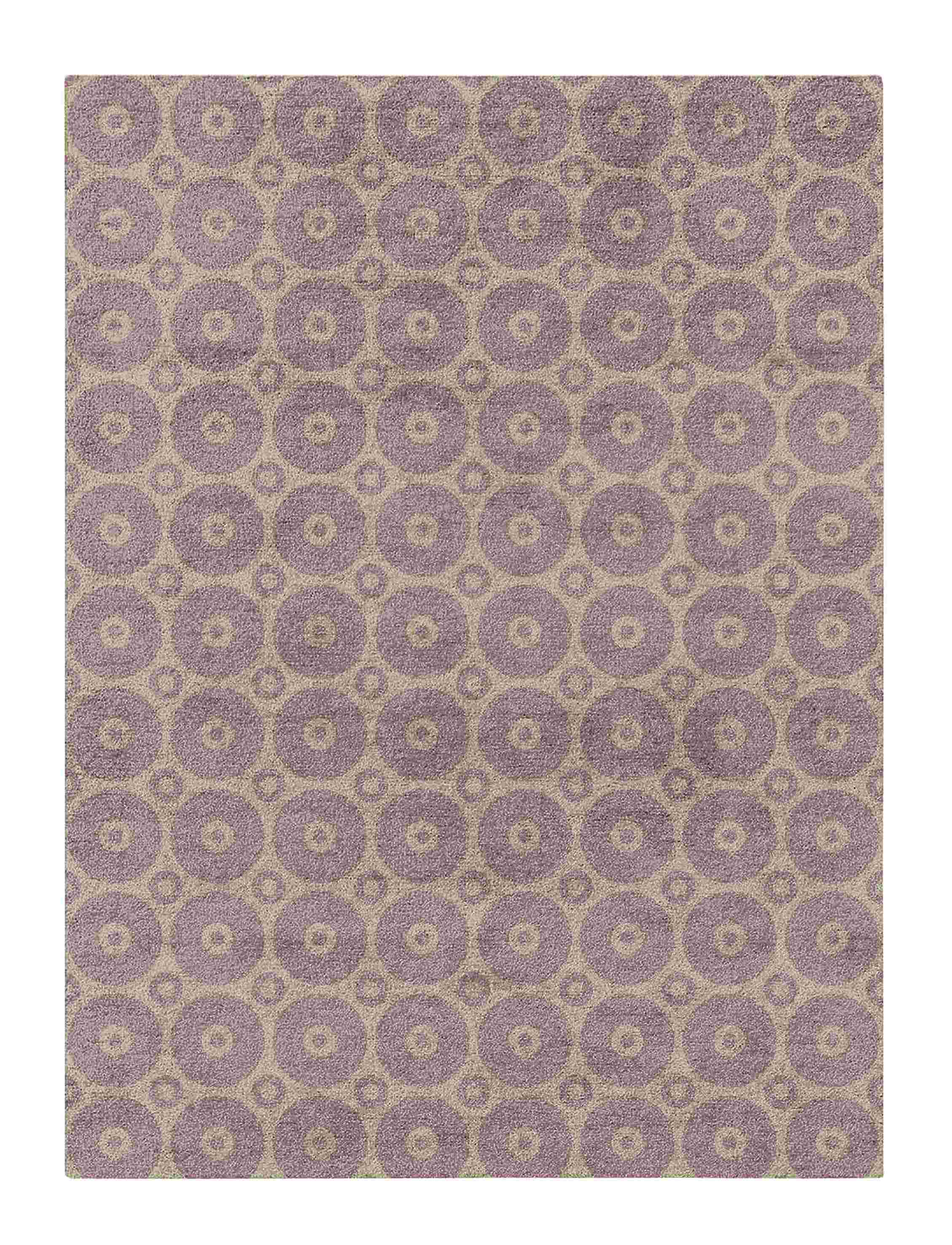 Eccentric Rug - Unique Blend of Geometric Wool and Viscose 4