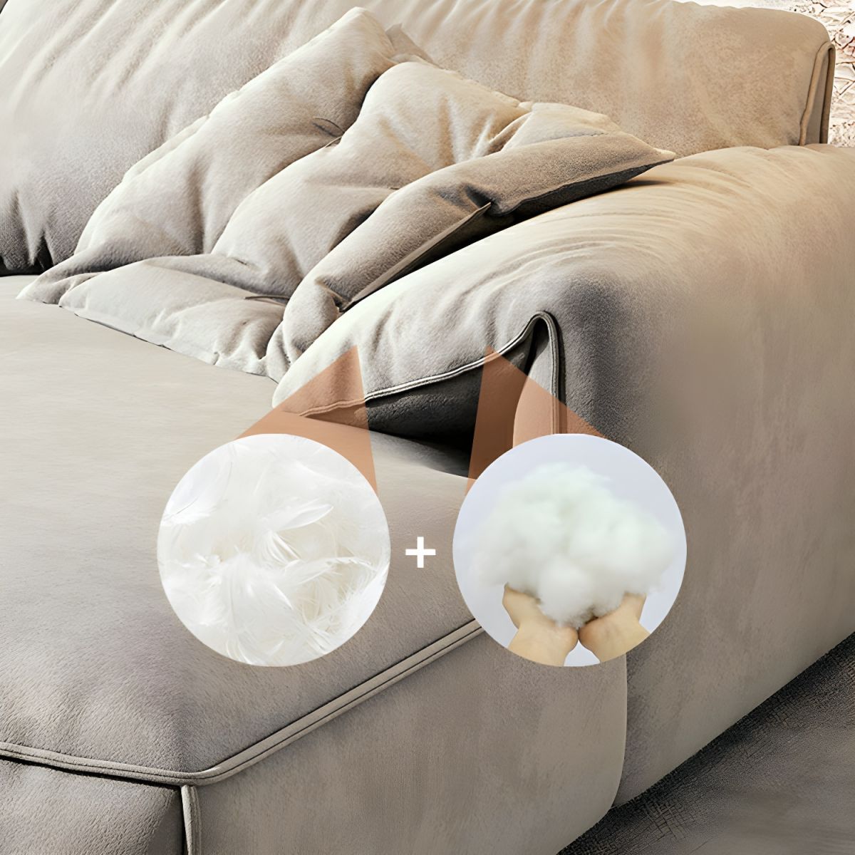 Nelly L - Shape Sofa - Hippo 220 3