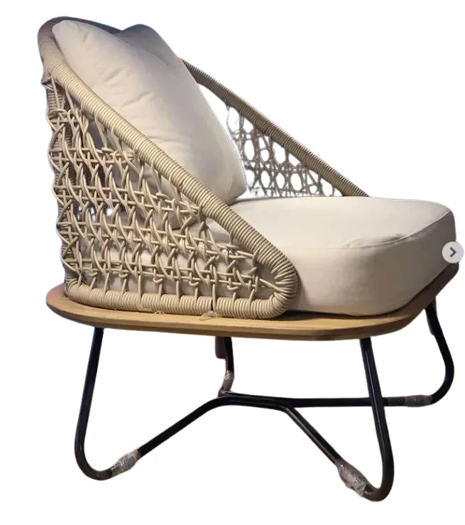 Outdoor Armchair metal legs 0