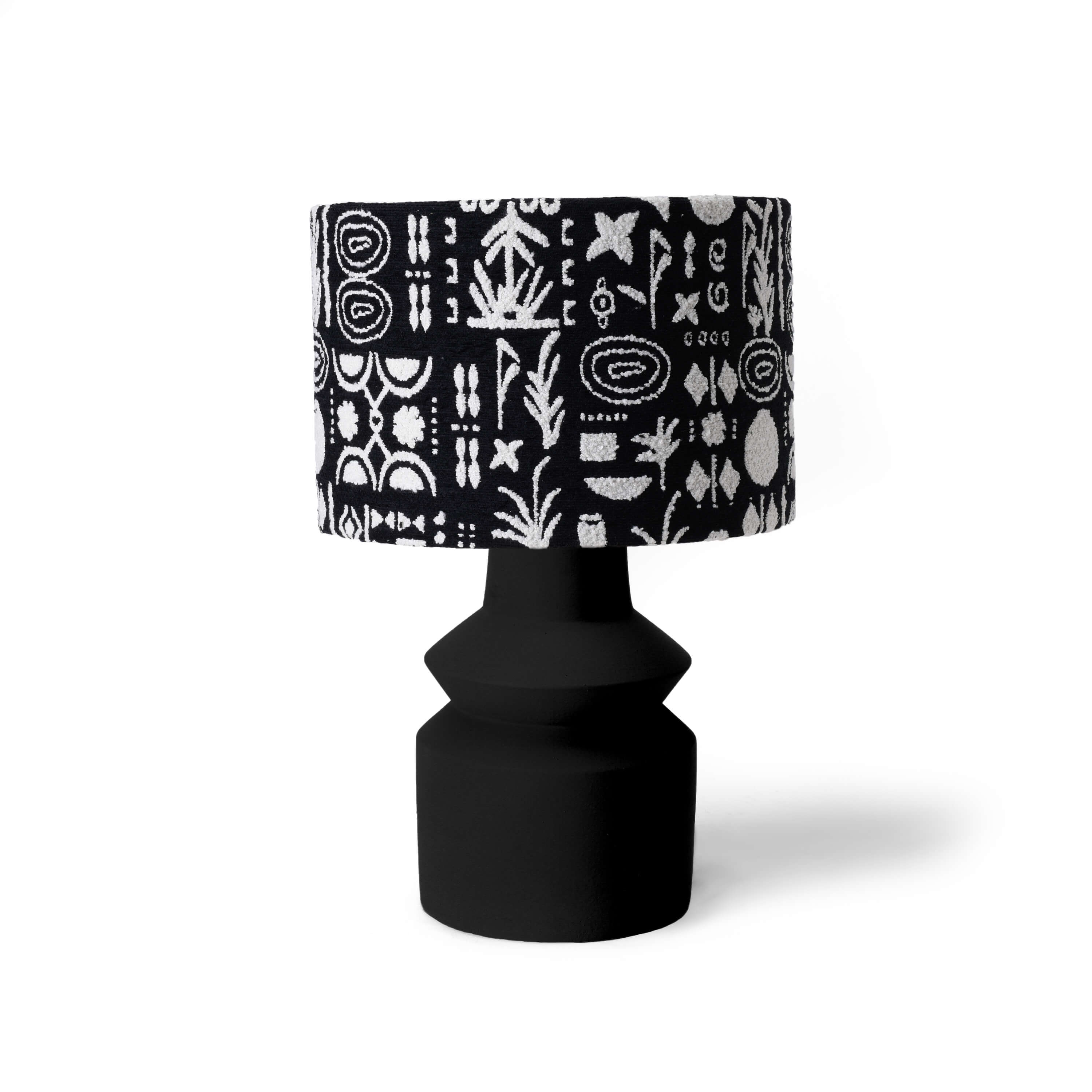 African black Dazzle Table Lamp 0
