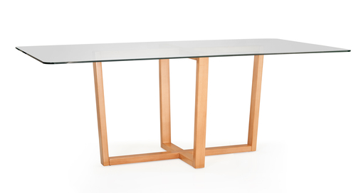 Overlap Glass Dining Table 1