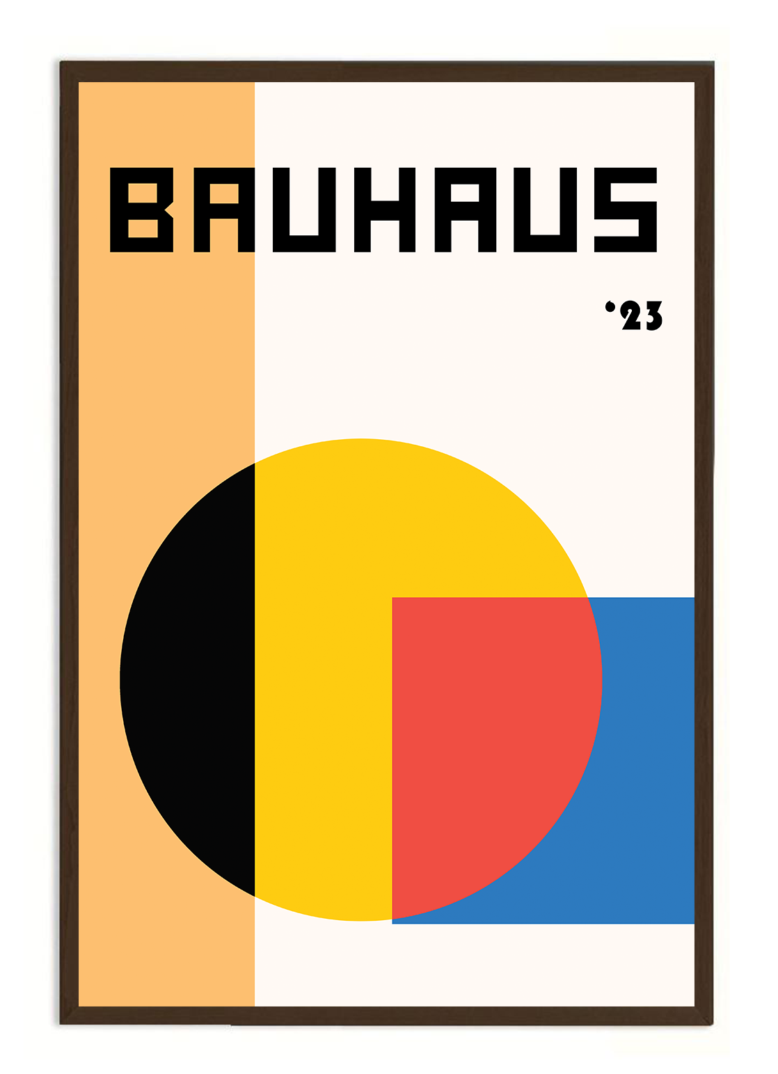 Bauhaus Circle Print 0