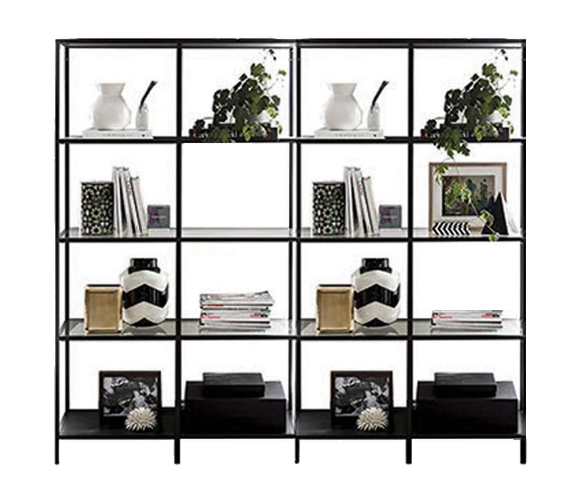 Berry Grid Metal Shelving Unit 0