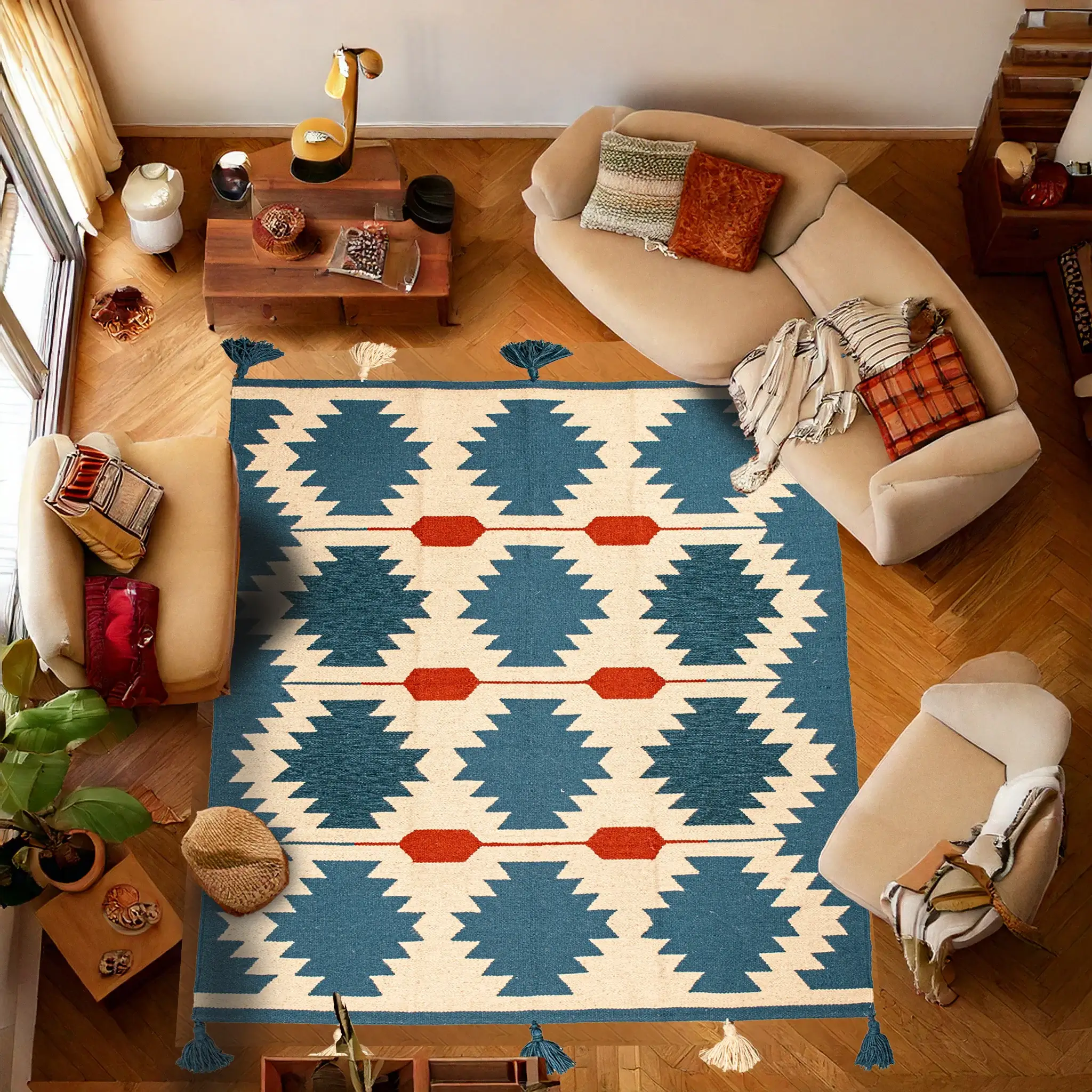 ORZA - Handmade Wool Kilim 2
