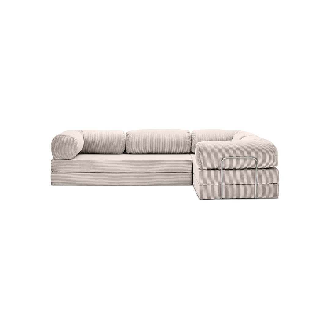 Teddy Sofa Closed End L-Shape - Off white 0