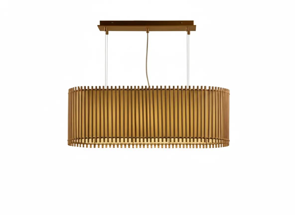 Piano Single Bamboo Ceiling Lighting 0
