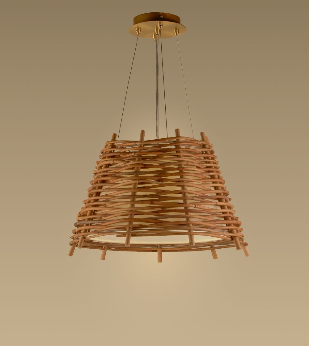Lucca Bamboo Ceiling Lighting 0