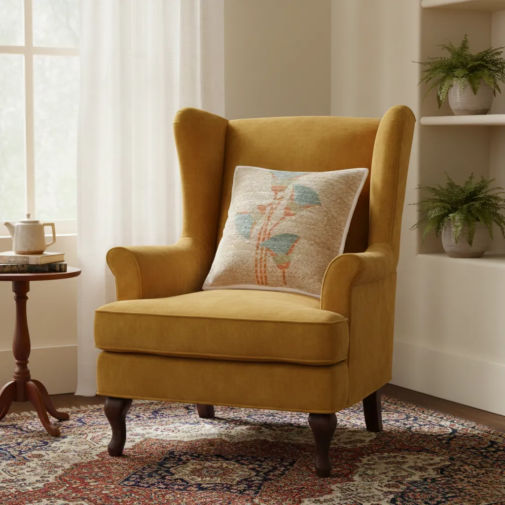 Lotus flowers cushion 2