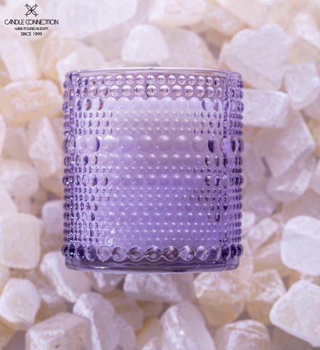 Orchid & Jojoba Scented Candle Cup Purple 1