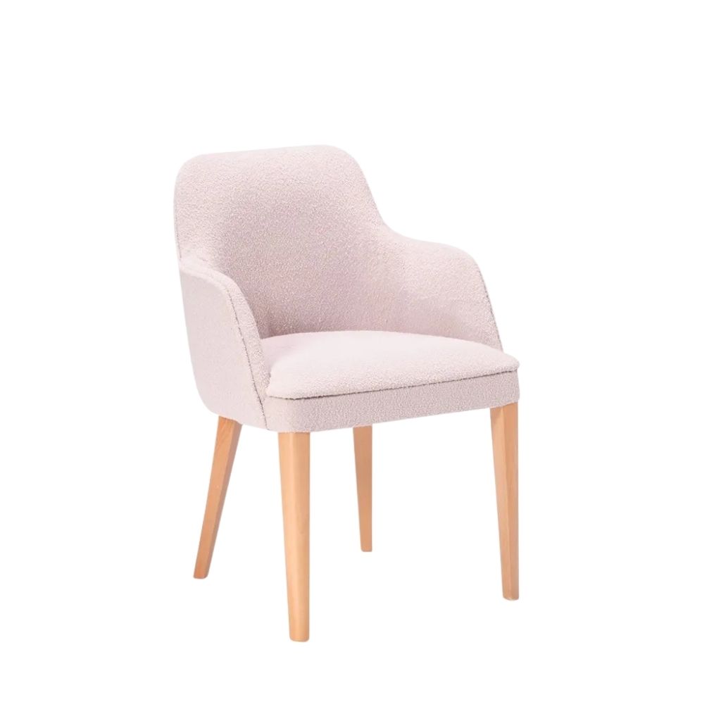 Sakina Chair With Beech Wood Legs 0