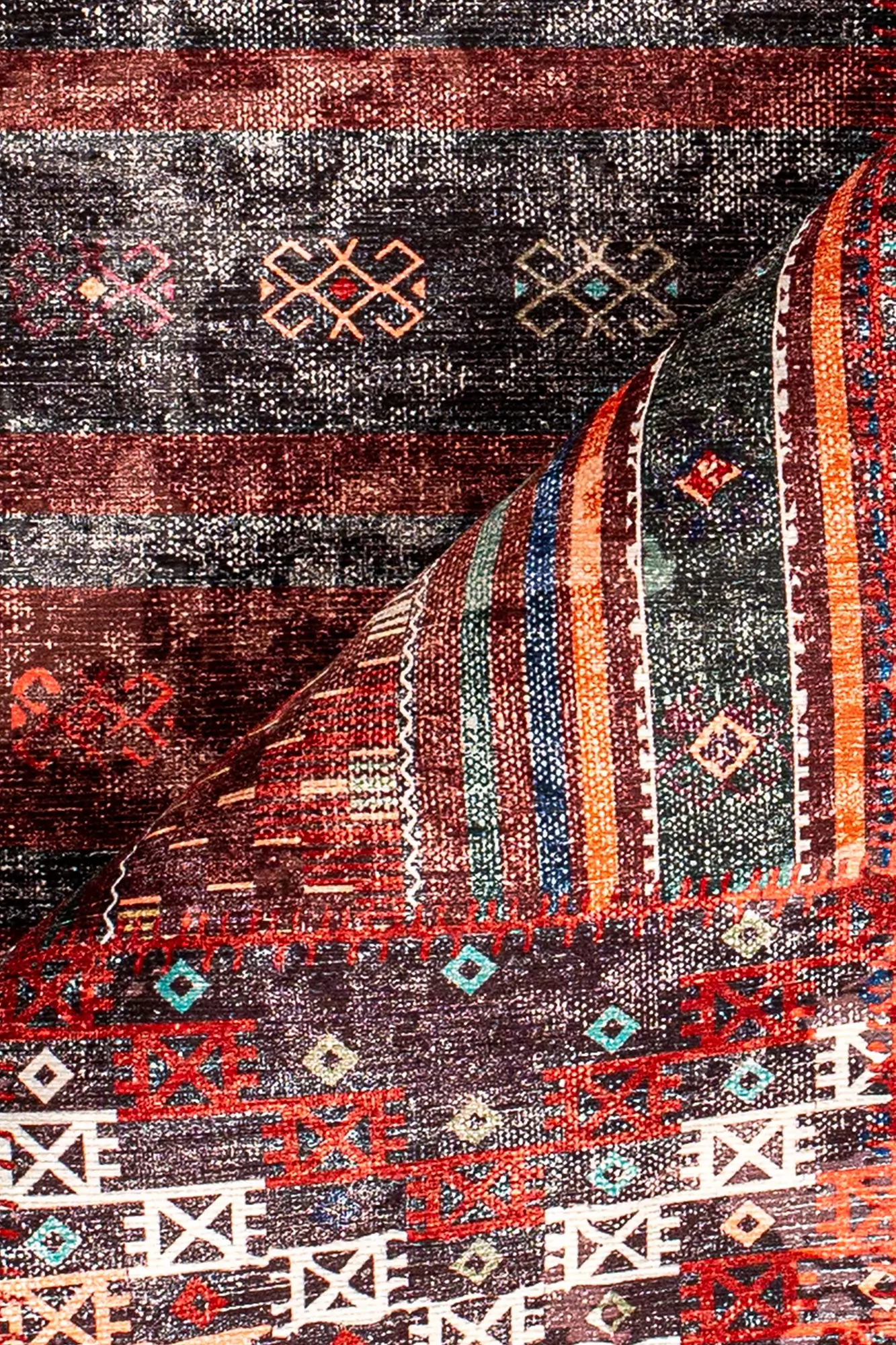 Sarmaya Digital Woven Rug – Bold Heritage and Soft Feel 1