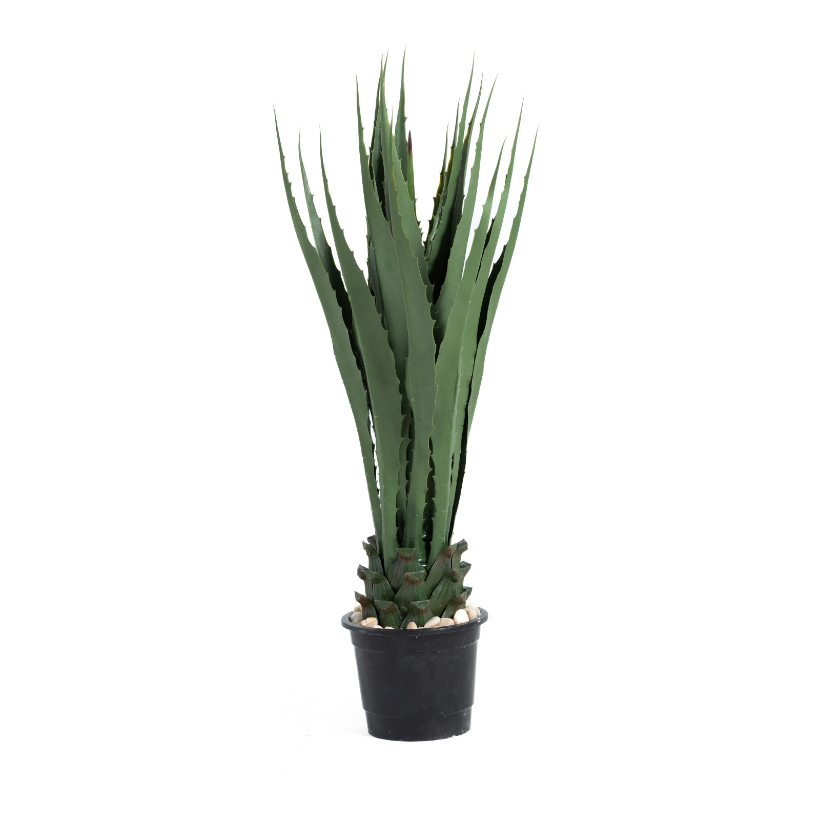 Artificial Green Snake Plant 0