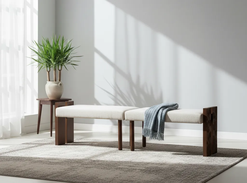 Sierra Banquette - Hand Carving On Beech wood 3