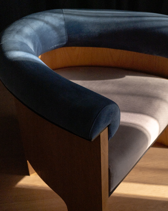 Nordica Lova Armchair - Upholstered in Back & Seat 4