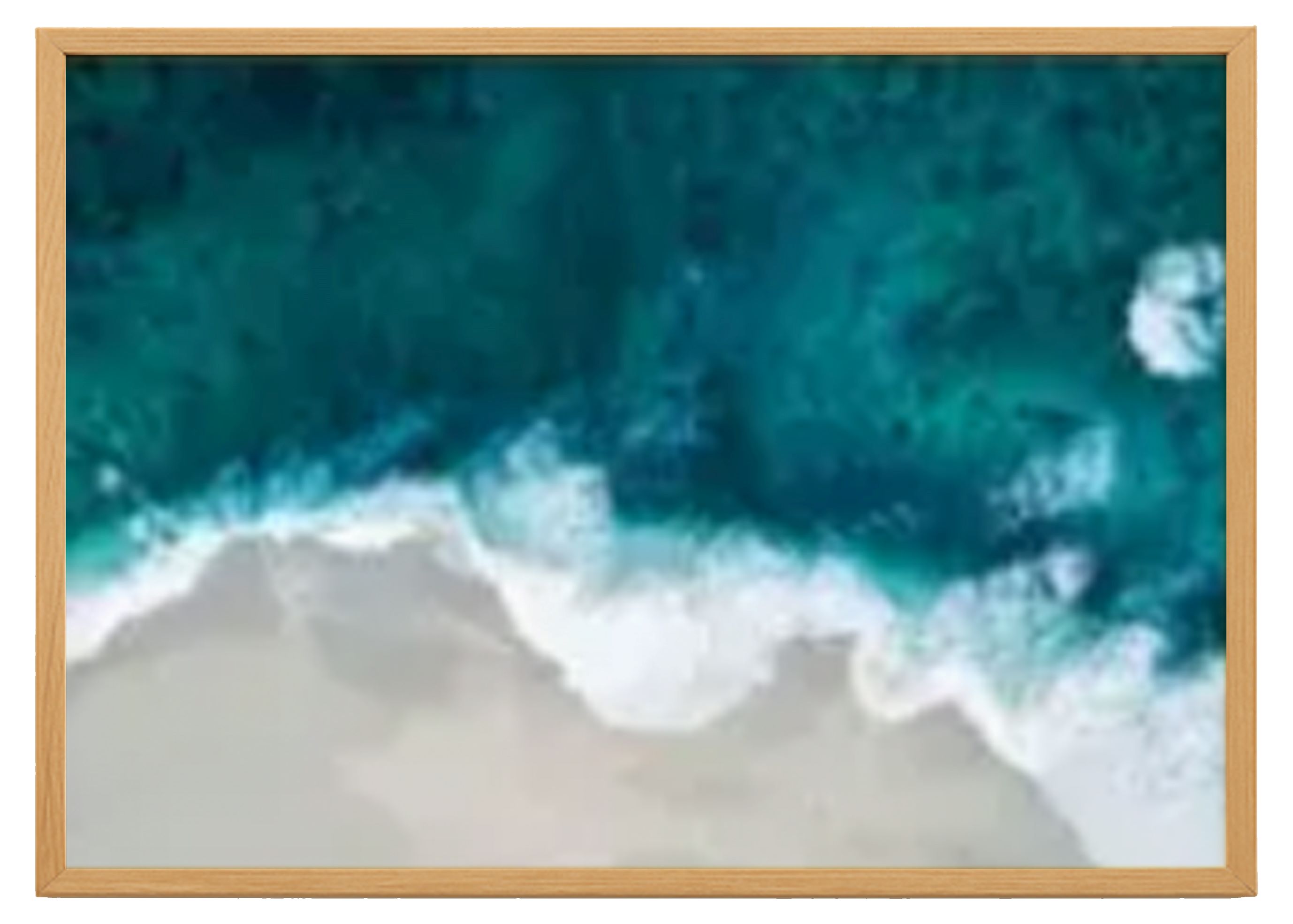 Beach Wave Print 0