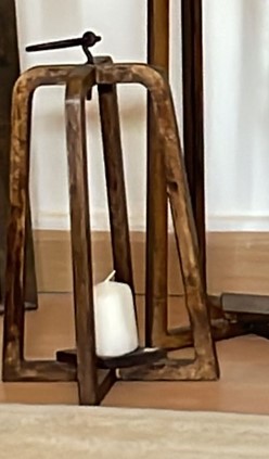 NJ Small Wooden Lantern 0