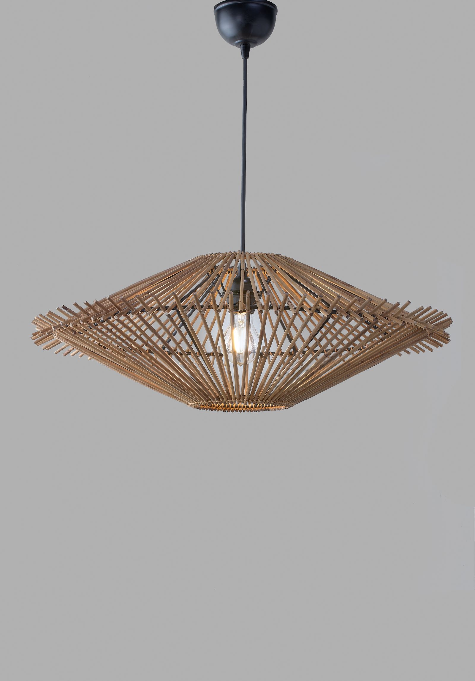 Bamboo ceiling Lamp 0